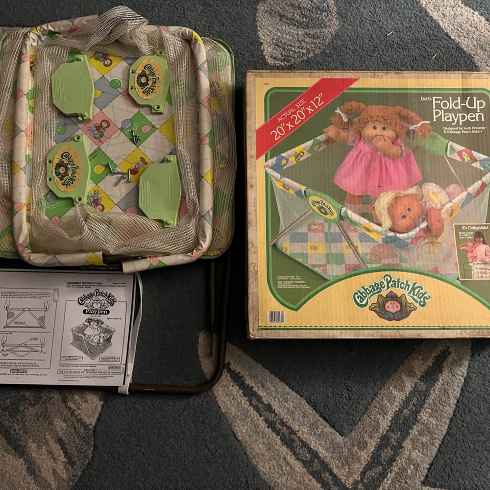 Cabbage Patch Kids Fold-Up Playpen